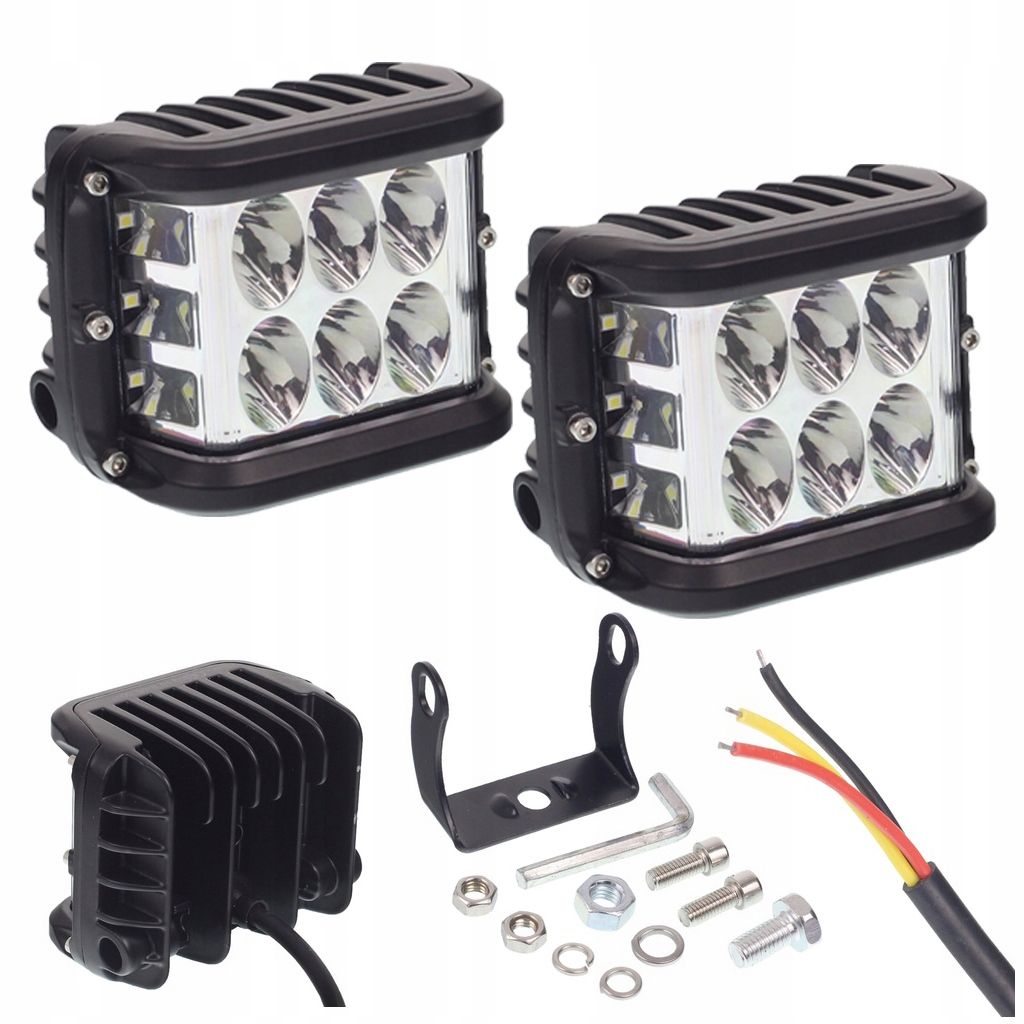 GMPCUBE12LED - Светодиодная рабочая ЛАМПА12 LED 36W CUBE 12V 24 IP67 x2