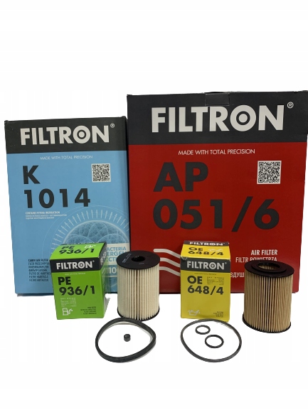

Zestaw Filtrów Filtron Opel Astra H III 1.7 Cdti