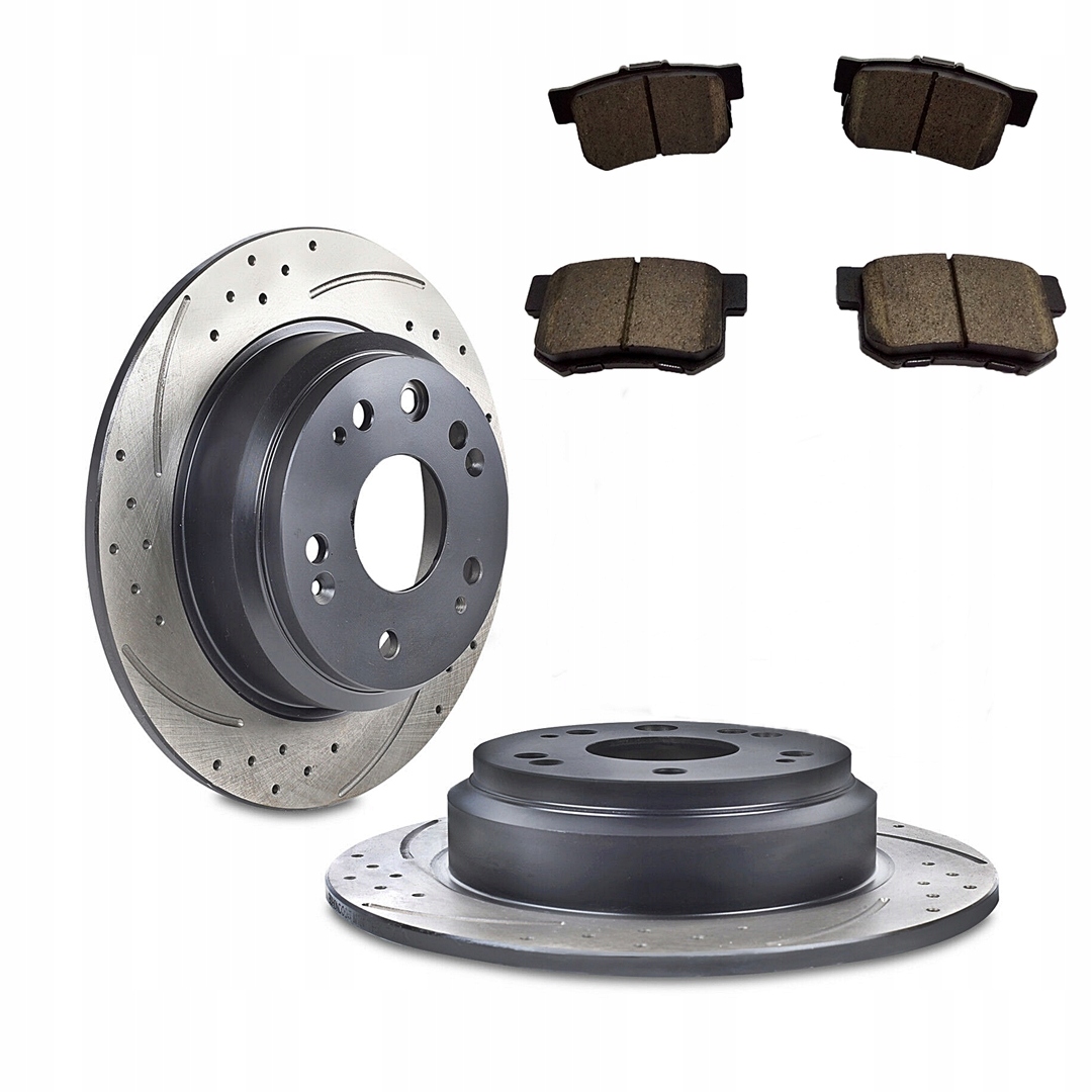 Предварительно просверленные диски с надрезанными подушечками задняя часть ACCORD VII 7