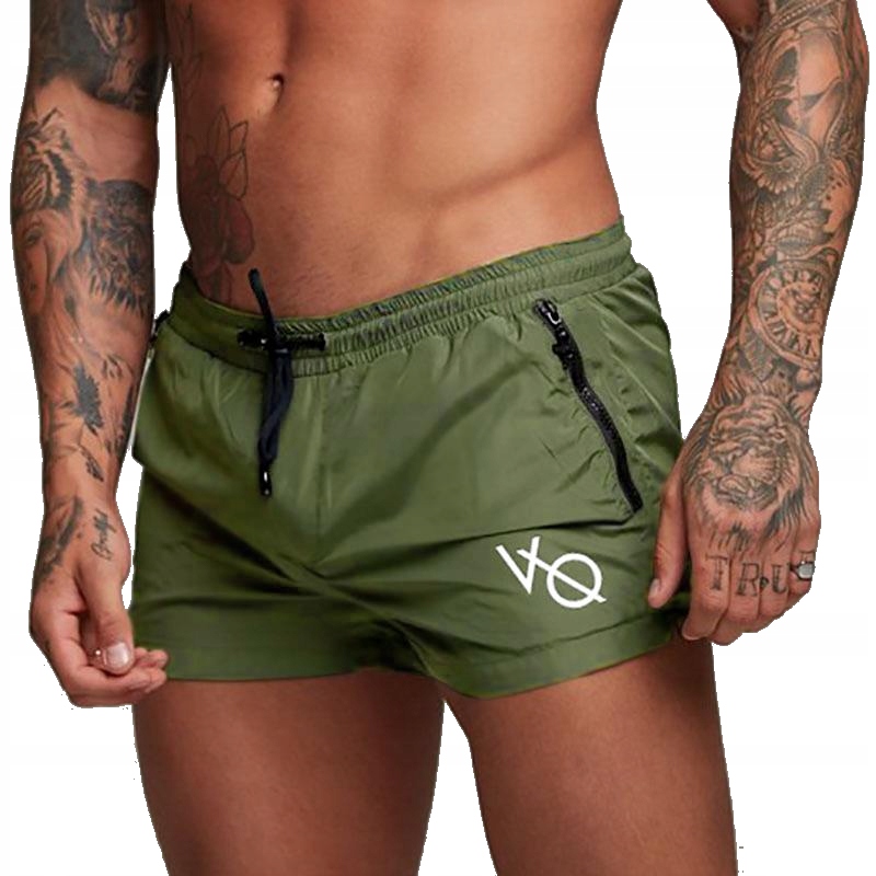 

Kąpielówki Męskie Szorty Spodenki Zielone Vq L