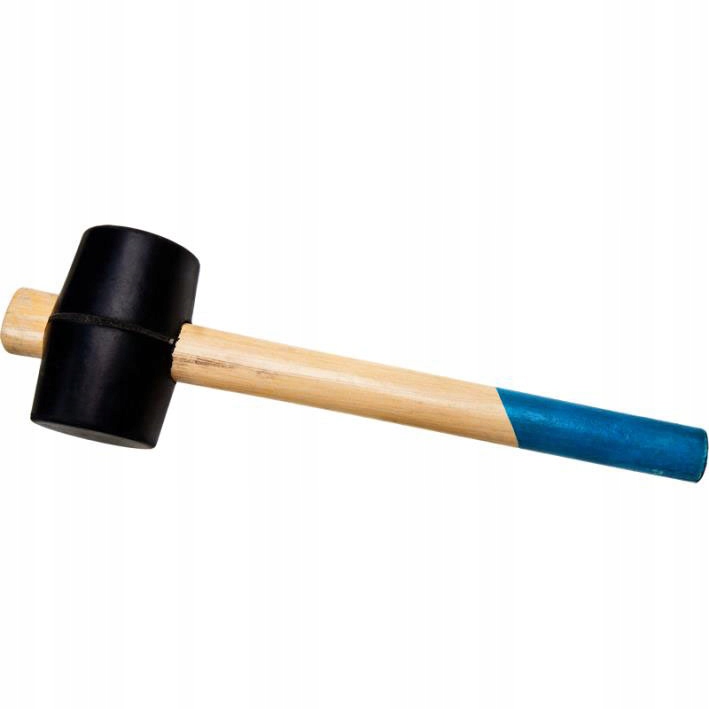 

Młotek gumowy Drel drewniany trzonek 270g