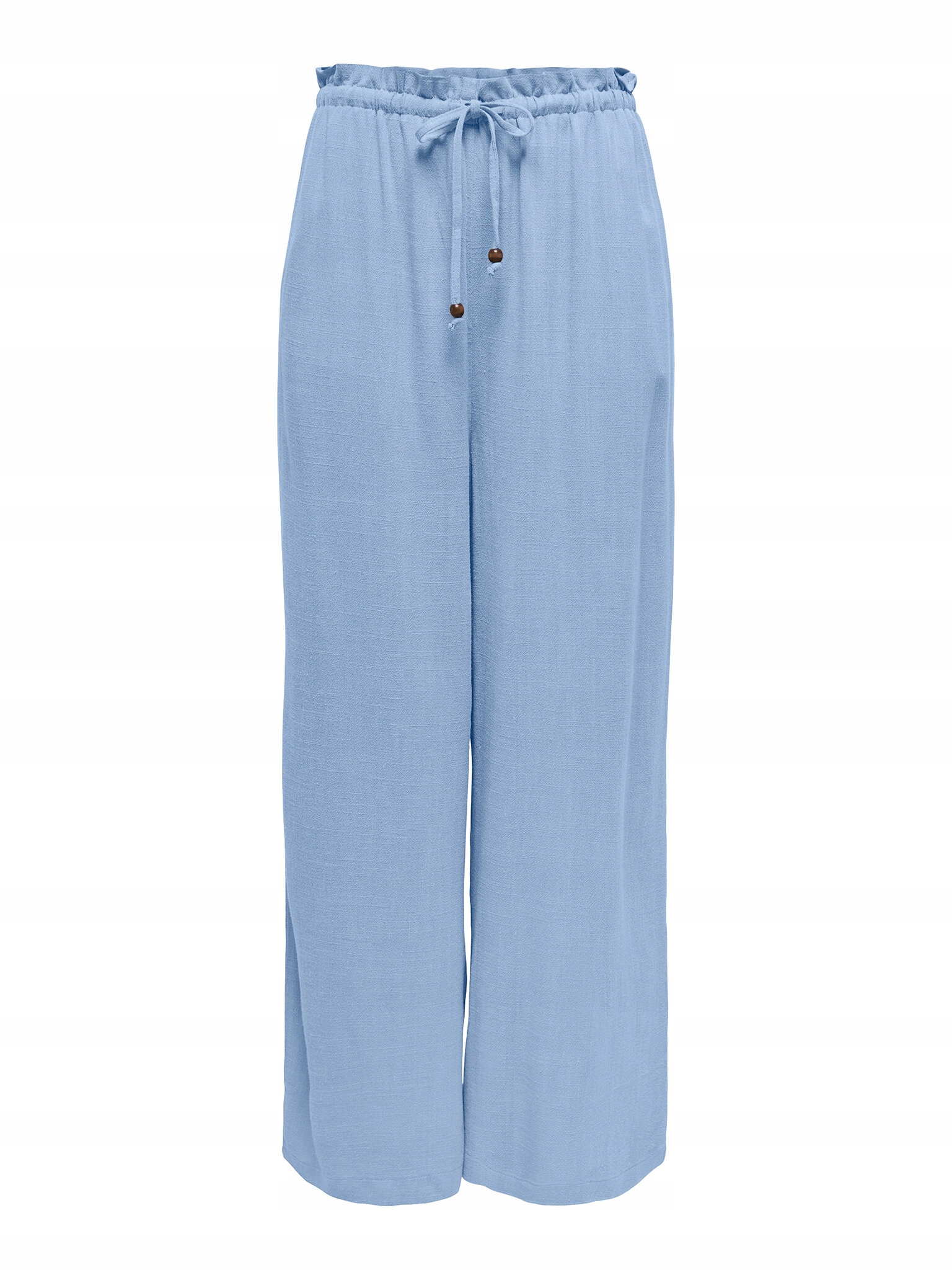 Only Damskie Spodnie Materiałowe Only-15338672 Bel Air Blue Niebieski