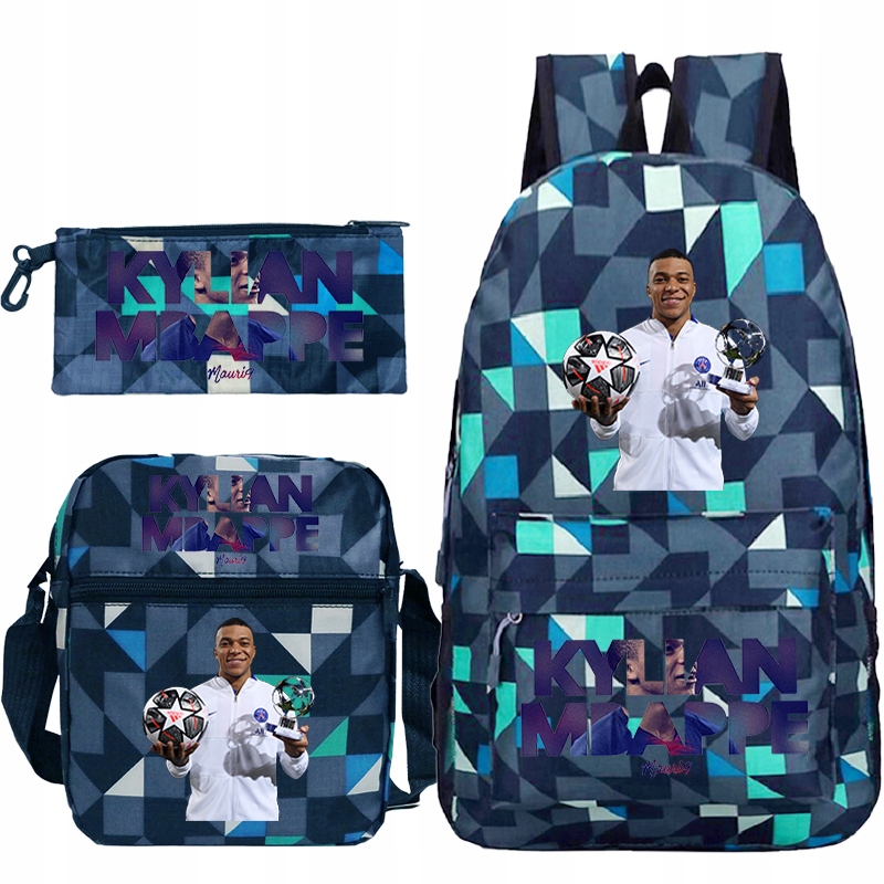 KYLIAN MBAPPE ZESTAW PLECAK TORBA PIÓRNIK WZORY Kod producenta pp1684641