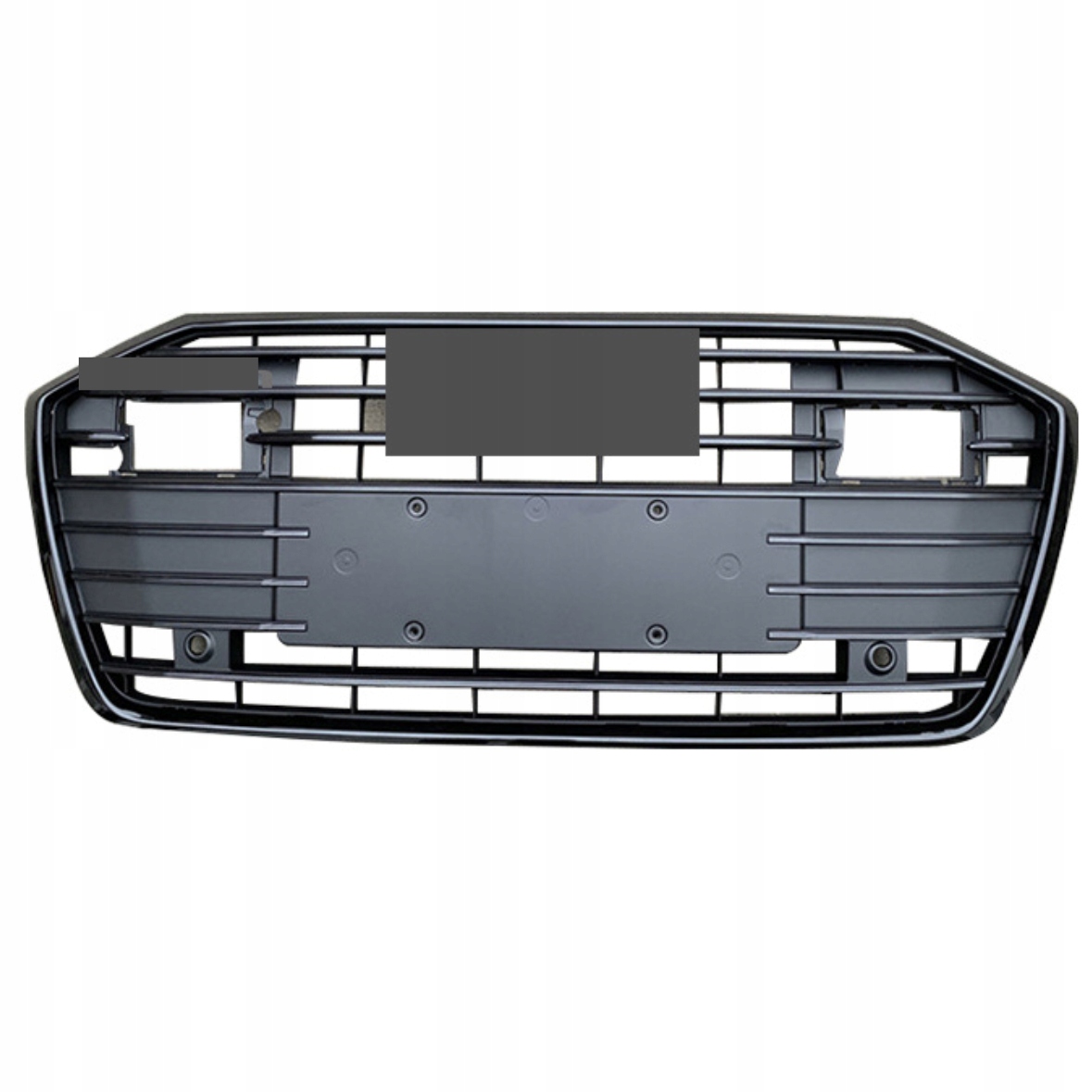 Audi A6 C8 2019- Přední Atrapa Středového Grilu Nová Černá Chrom Pdc
