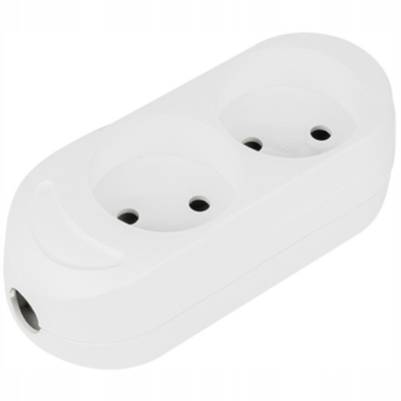 

Gniazdo Przedłużacza Podwójne Rozbieralne 2x 230V