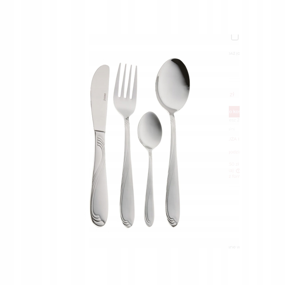 Příbory, sada 72 dílů, nerezová ocel, lesk, KH-3508 KINGHoff