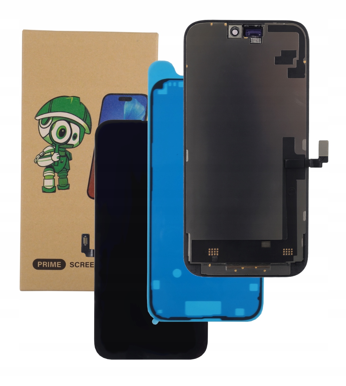 Originální LCD displej pro Apple iPhone 16 Plus Vyměnitelná skla Bez IC