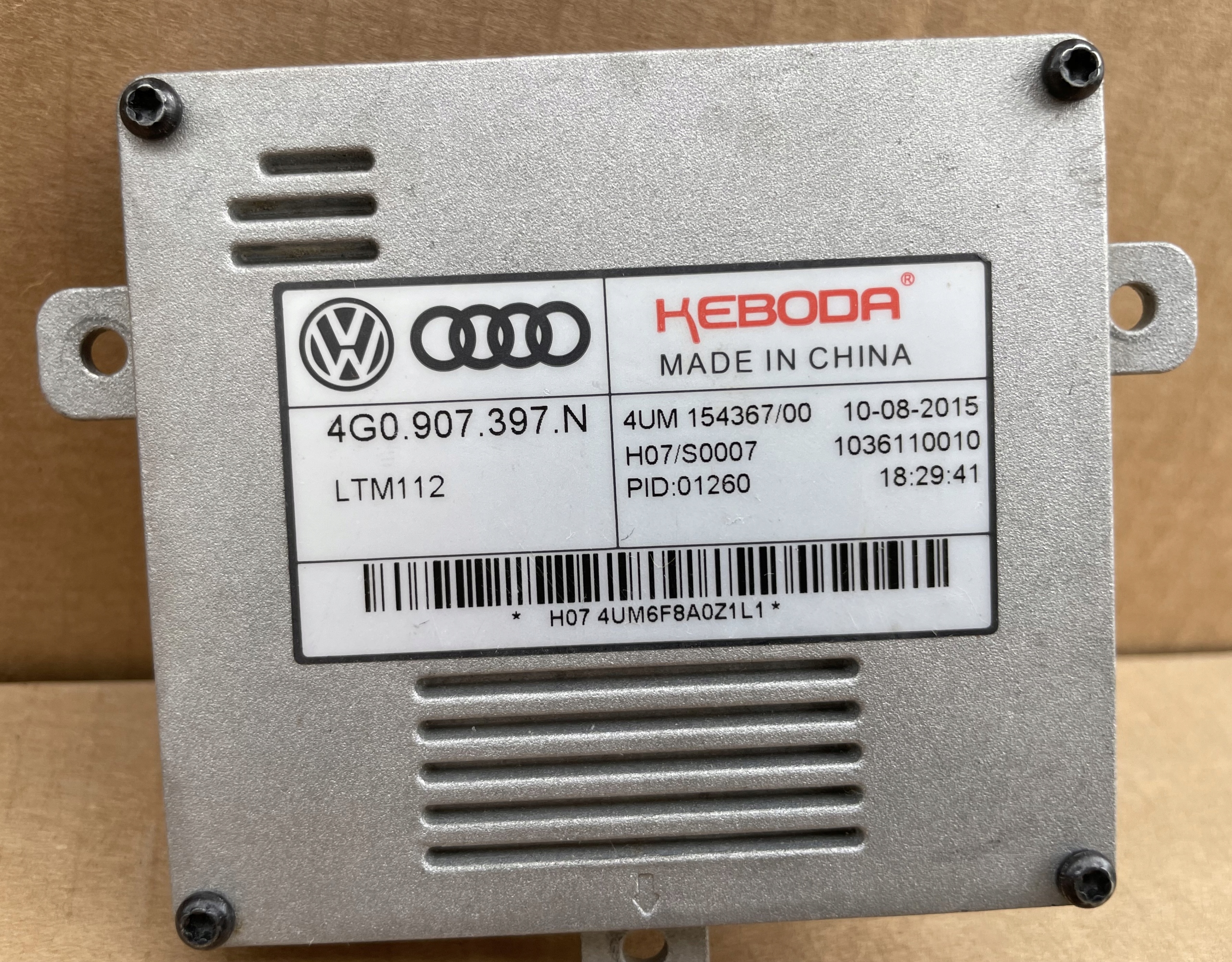 module LED VW SKODA AUDI original new 4G0907397N