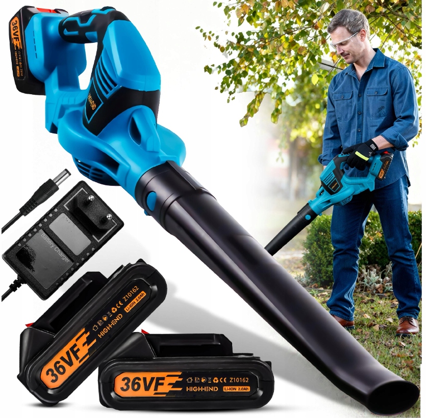 Akumulátorová Záhradná Fúkačka Na Listy Snehu A Sušenia 330KM/h 2Ah