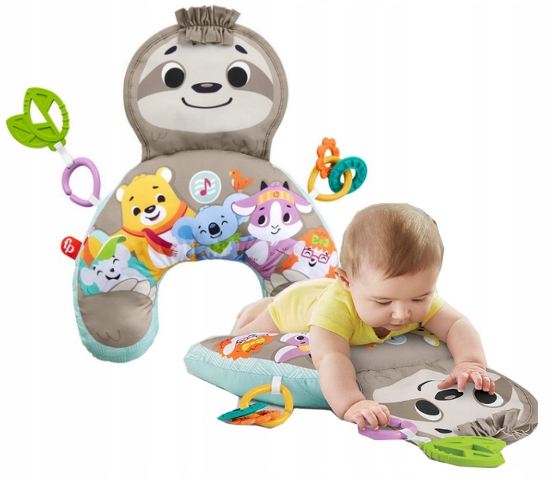 

Fisher Price Muzyczna Poduszka do zabawy Leniwiec