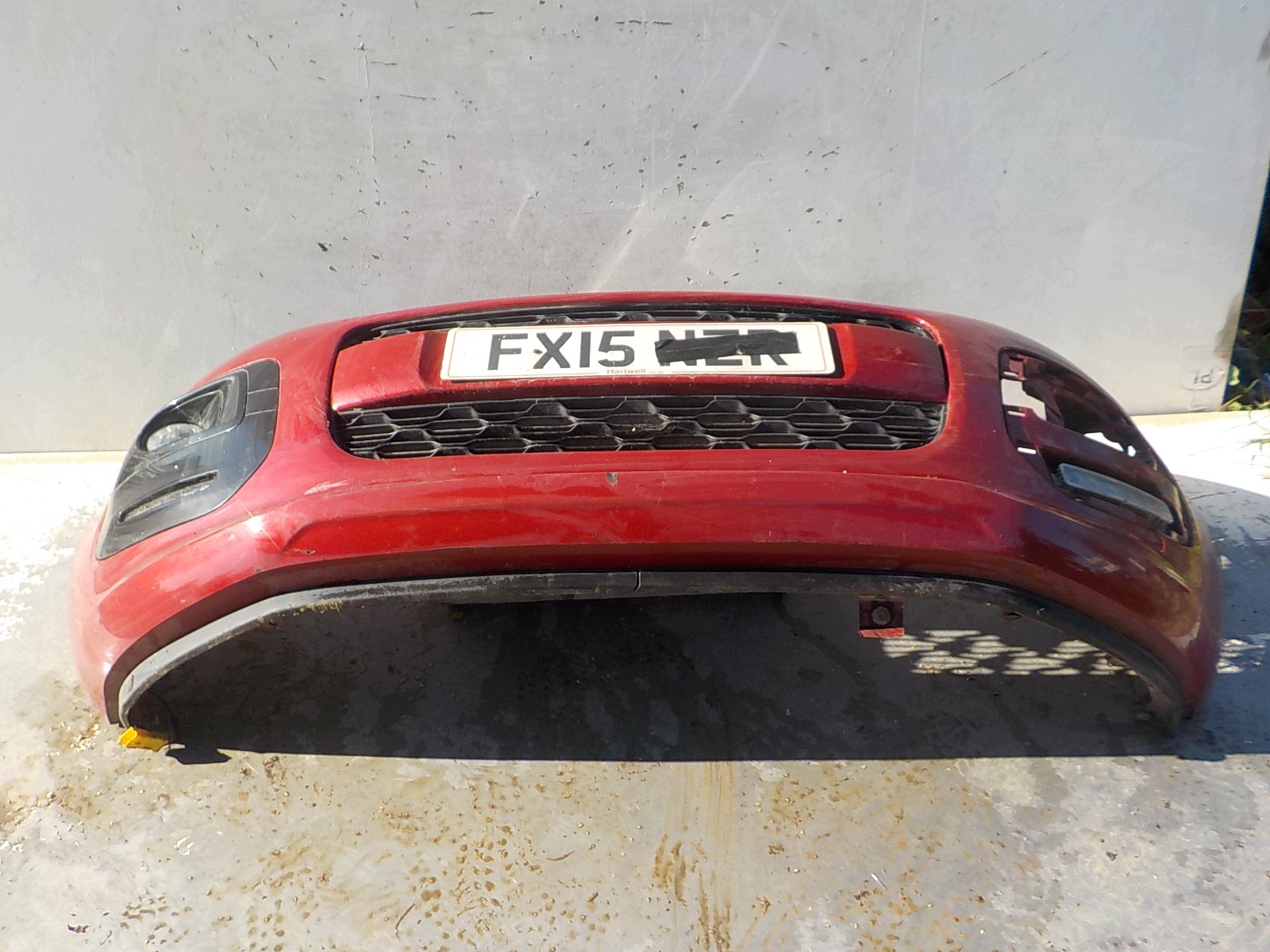 674 CITROEN C3 PICASSO LIFT 12-17 bumper front front