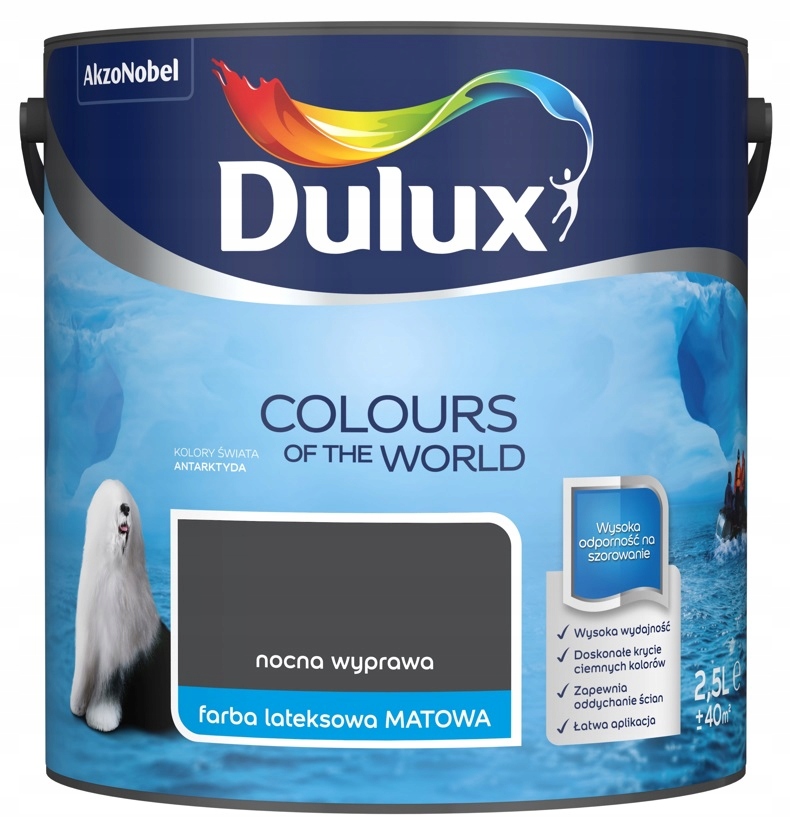 

Farba Dulux Świata- nocna wyprawa, 2.5l