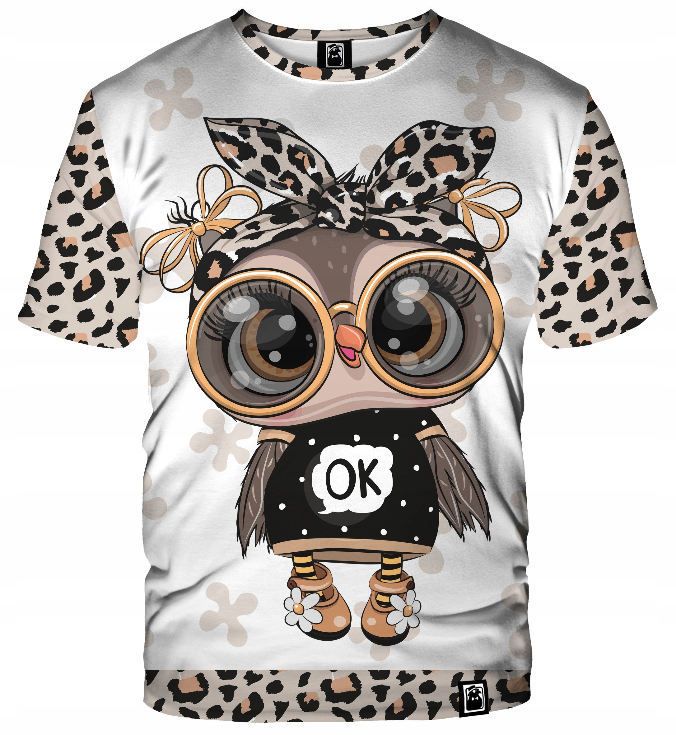 

T-shirt Cute Fashion Owl Xs Dr.Crow
