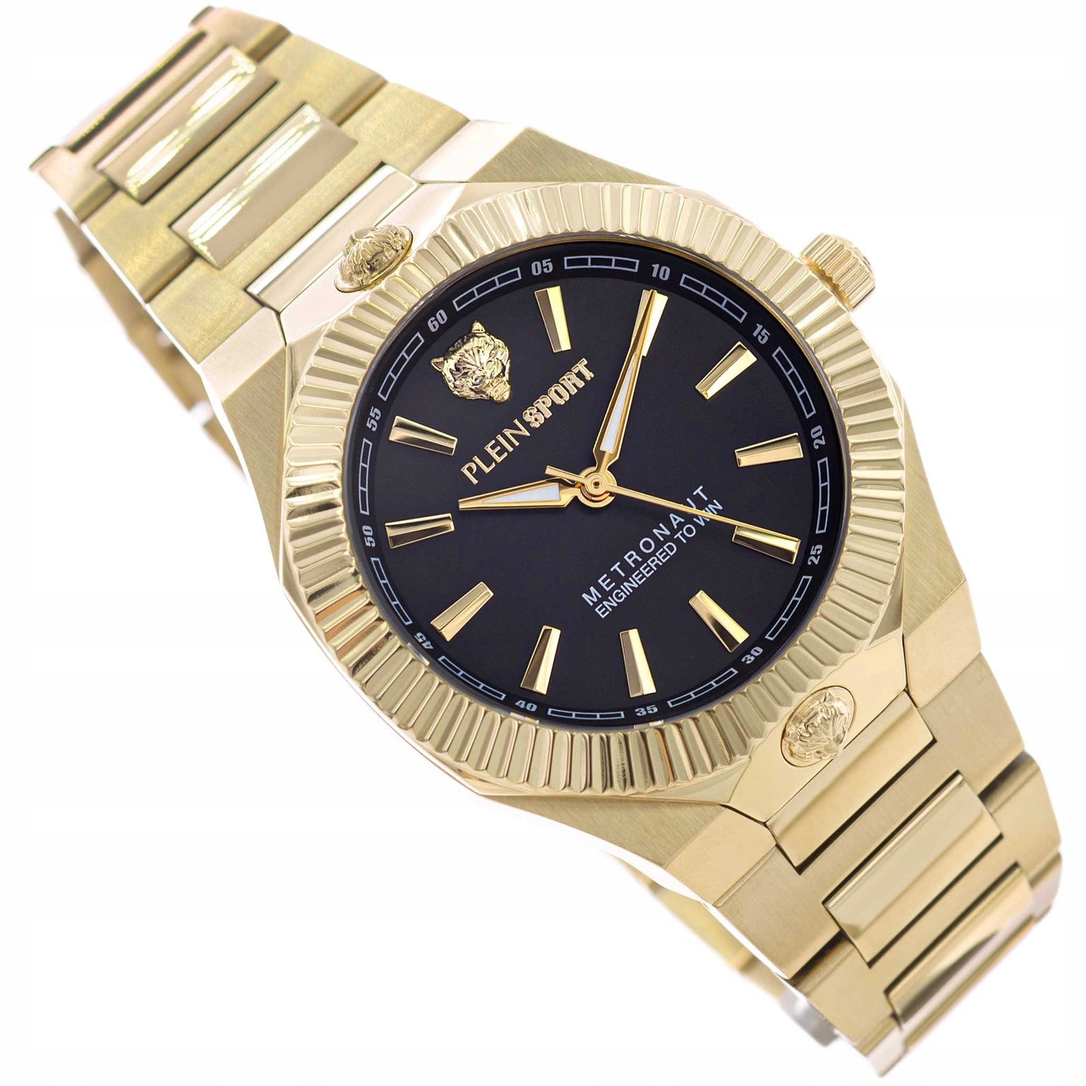 Dámské Hodinky Plein Sport PSDGA0925 Metronaut Zlaté Klasické