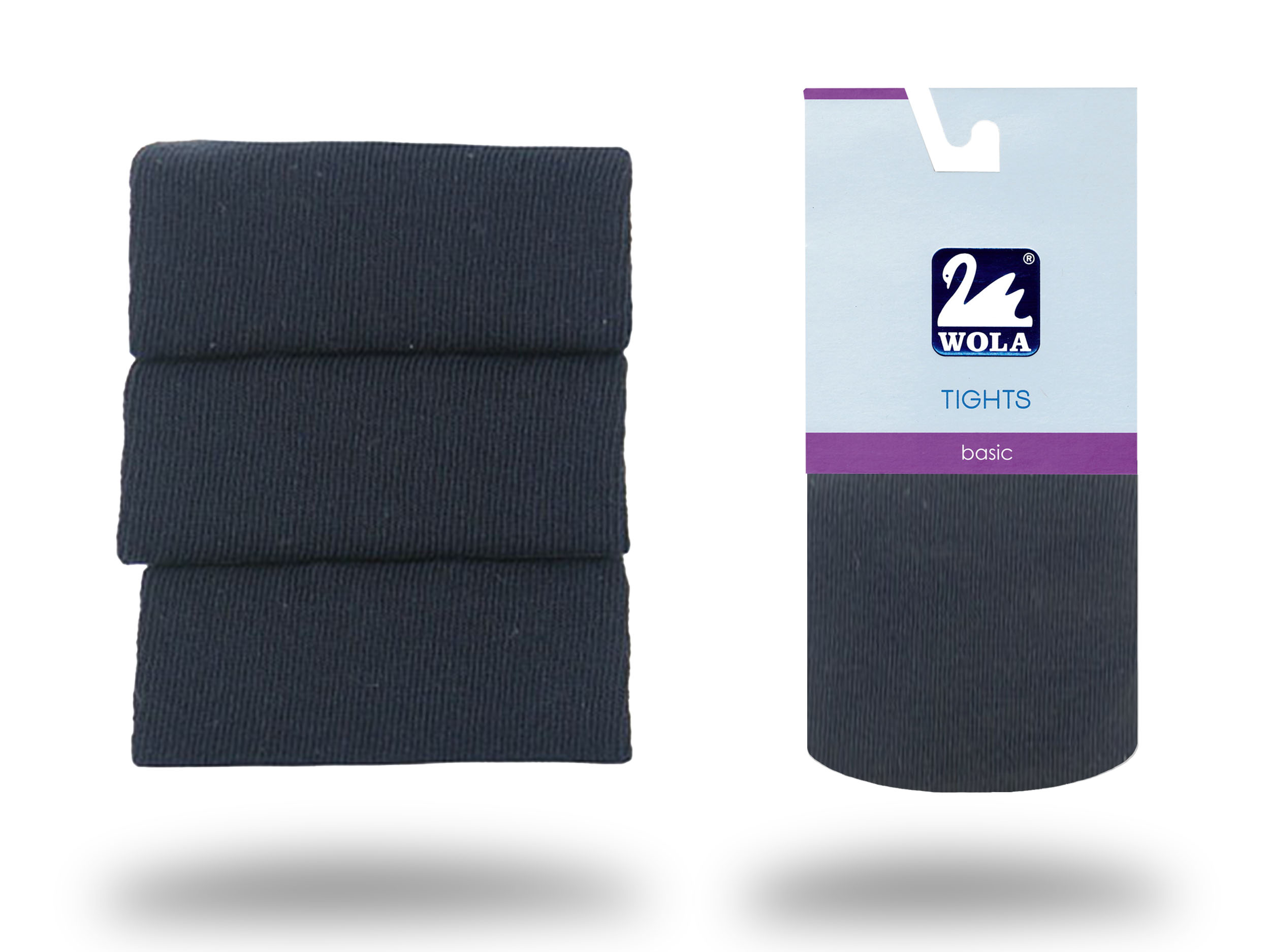 

Rajstopy bawełniane Wola Basic, Navy 94, 104-110