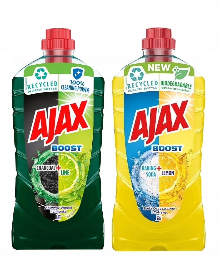 

Ajax Boost Płyn do mycia podłóg Cytryna Limonka 2L