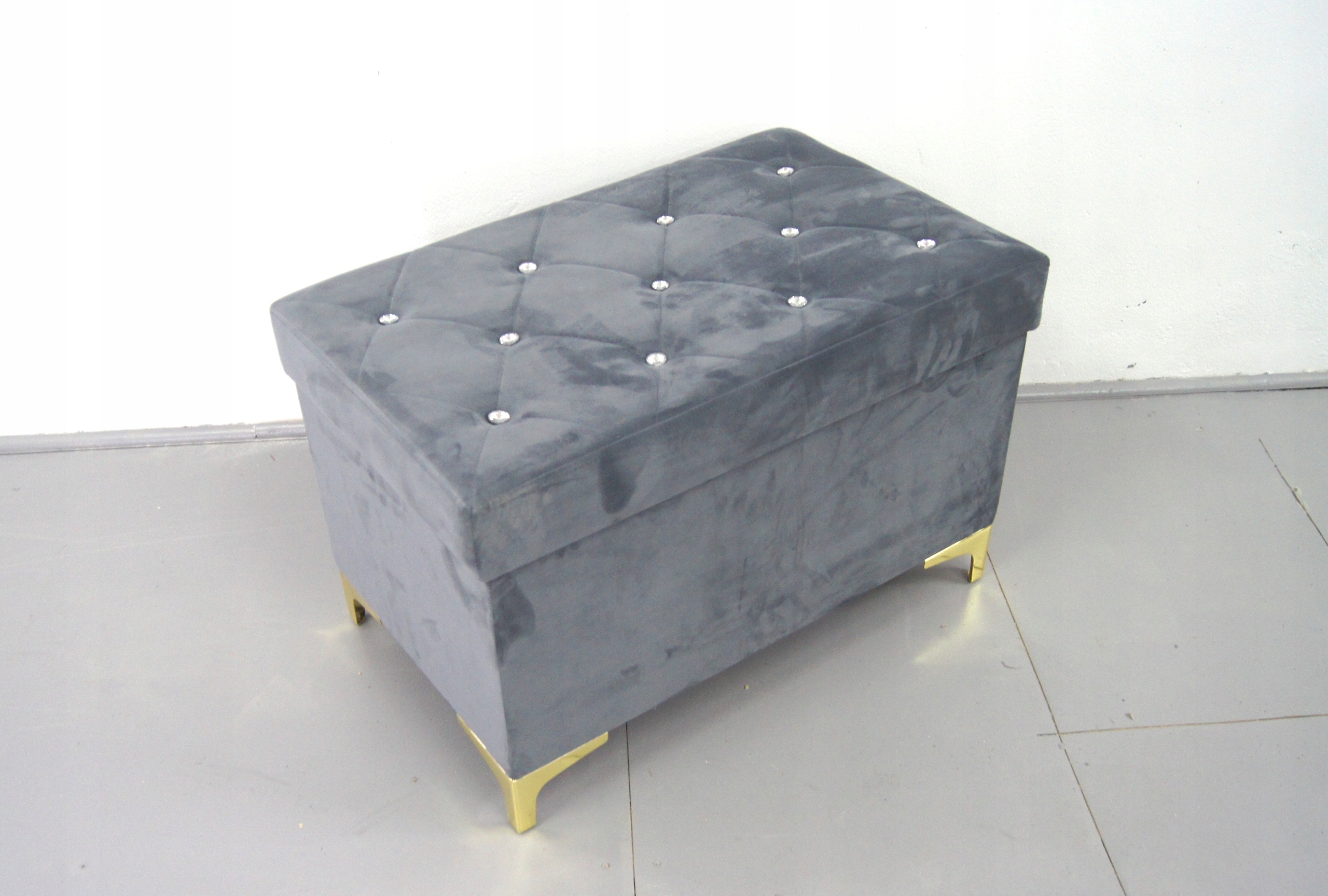 EKSKLUZYWNA PUFA otwierana / schowek - PIKOWANA S Kod producenta P40x40x40