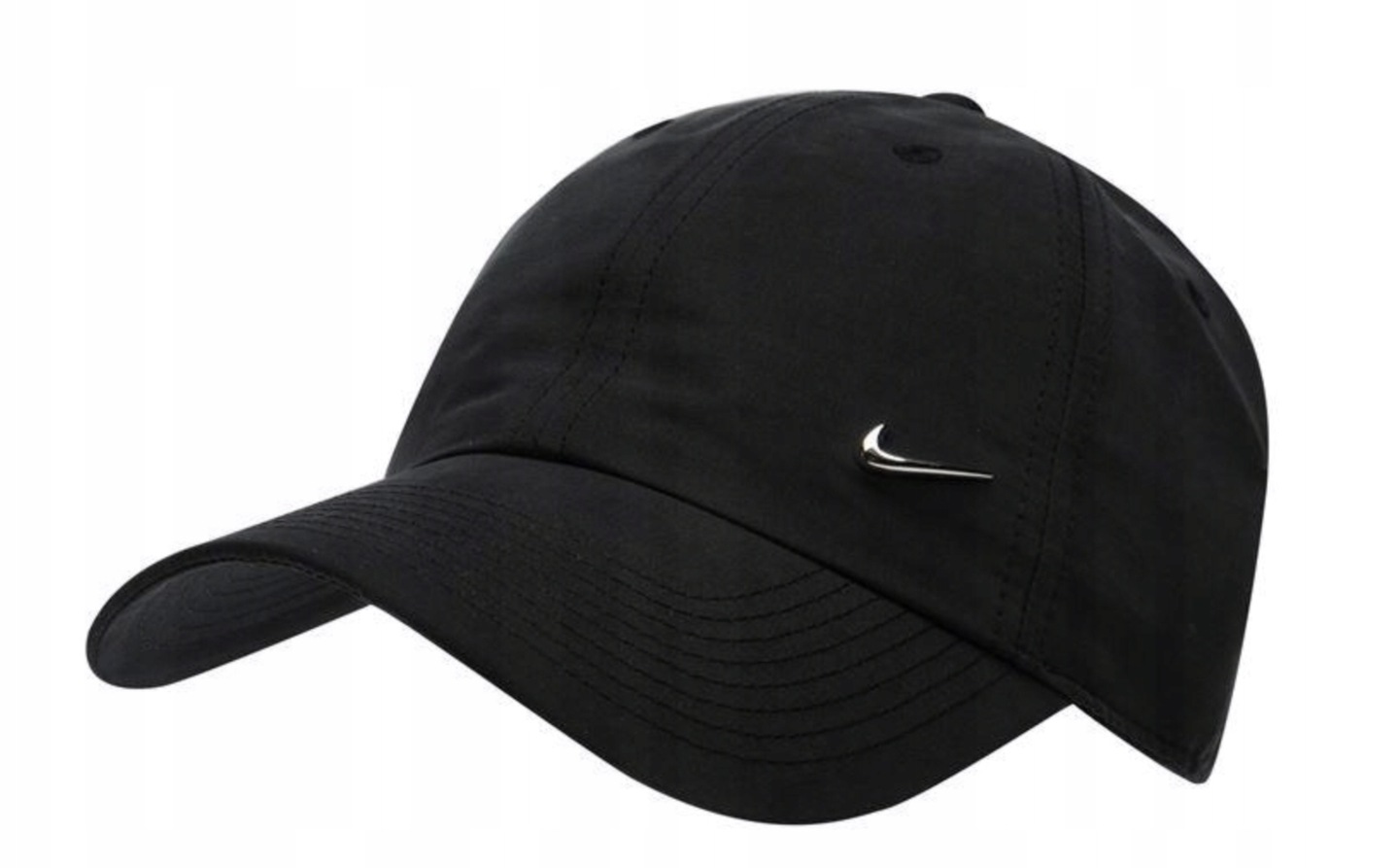

Nike czapka z daszkiem czarna logo czapeczka uni