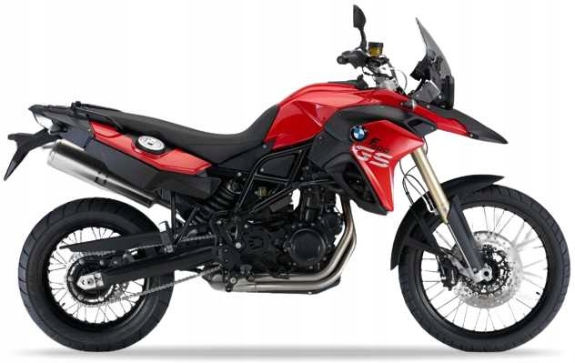 Samolepky Na Motocykl Juula Pro Bmw F 800 Gs 2015 Červené YNA5
