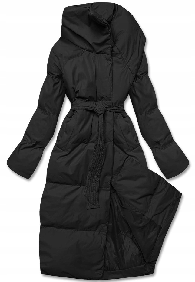 Dámská Zimní Bunda 5M737 Černá, Velikost (40)