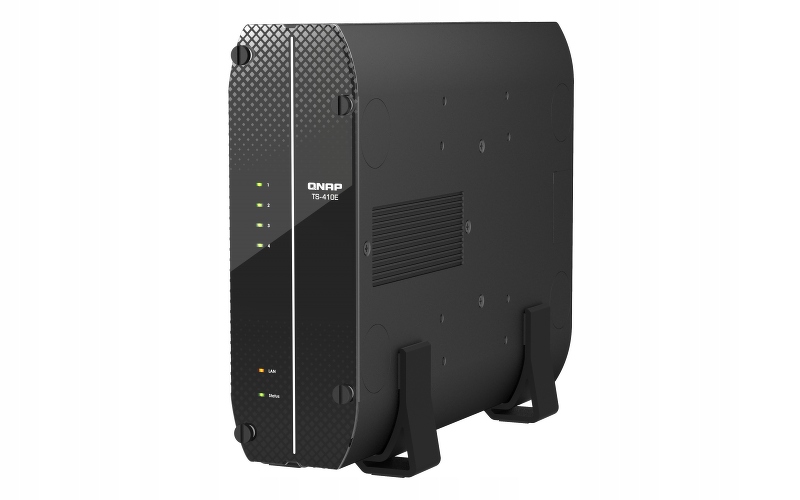 Qnap TS-410E-8G 4-zátokový ultratichý Nas server, Intel Celeron, 8GB Ram