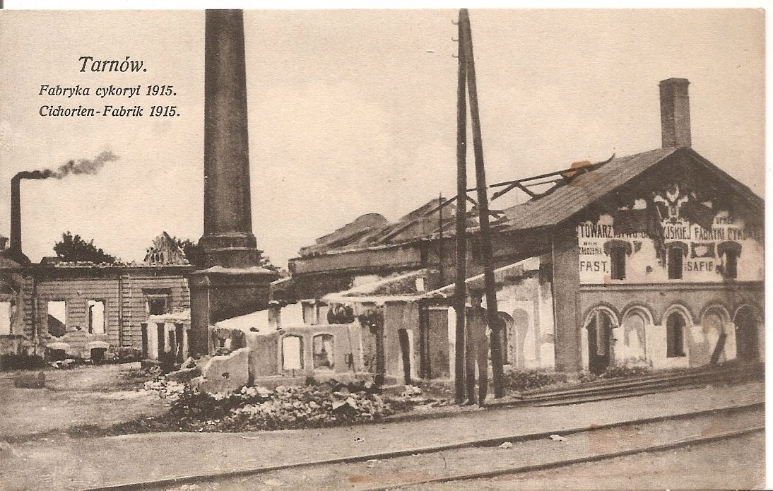 TARNÓW -FABRYKA CYKORYI TORY KOLEJOWE