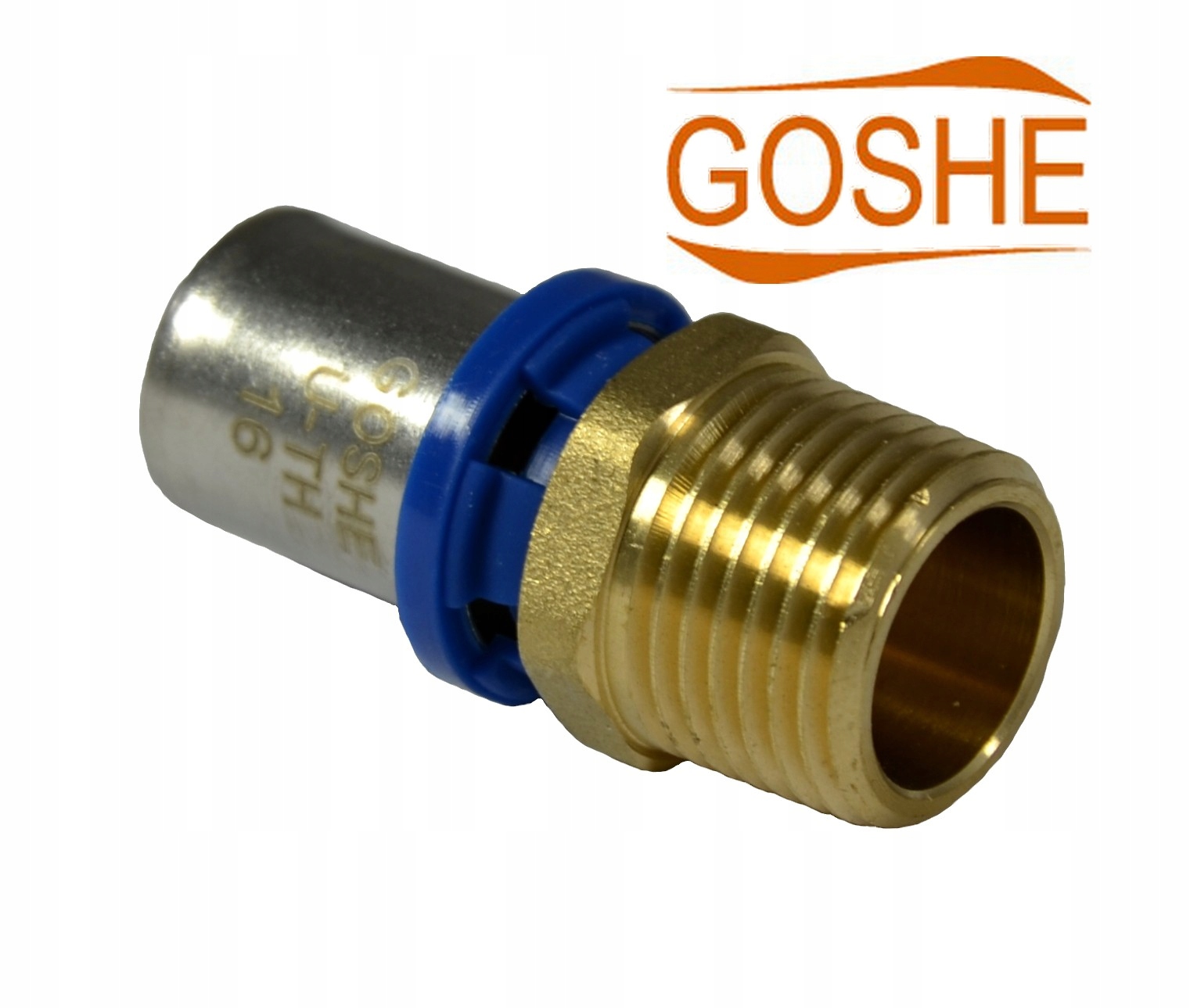 

U/th Nypel 16 x 1/2 cala Zacisk Praska Goshe Pex