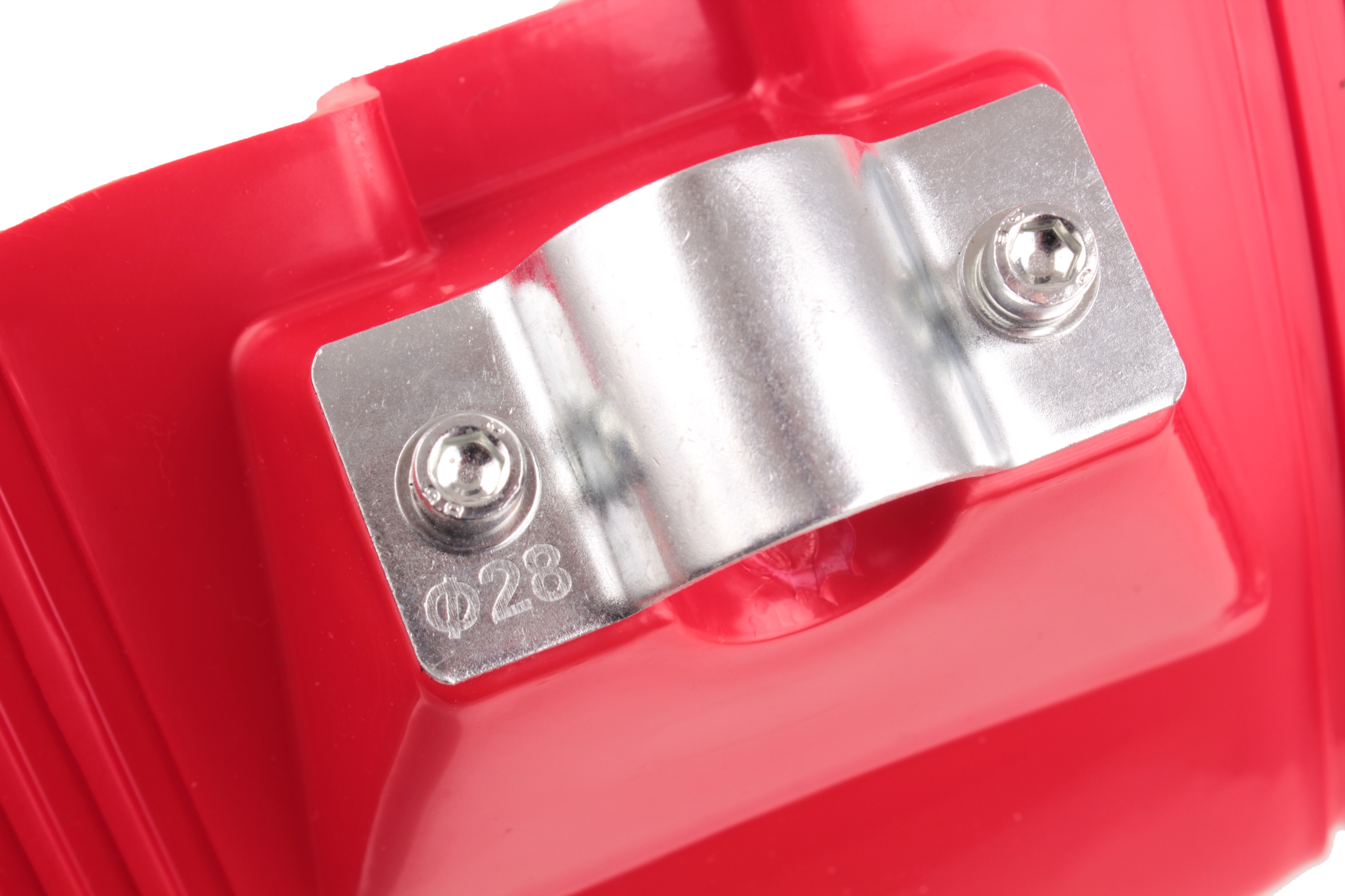 Osłona głowicy do kosy spalinowej na rurę 28 mm TWARDA nożyk UNIWERSALNA Marka LSP