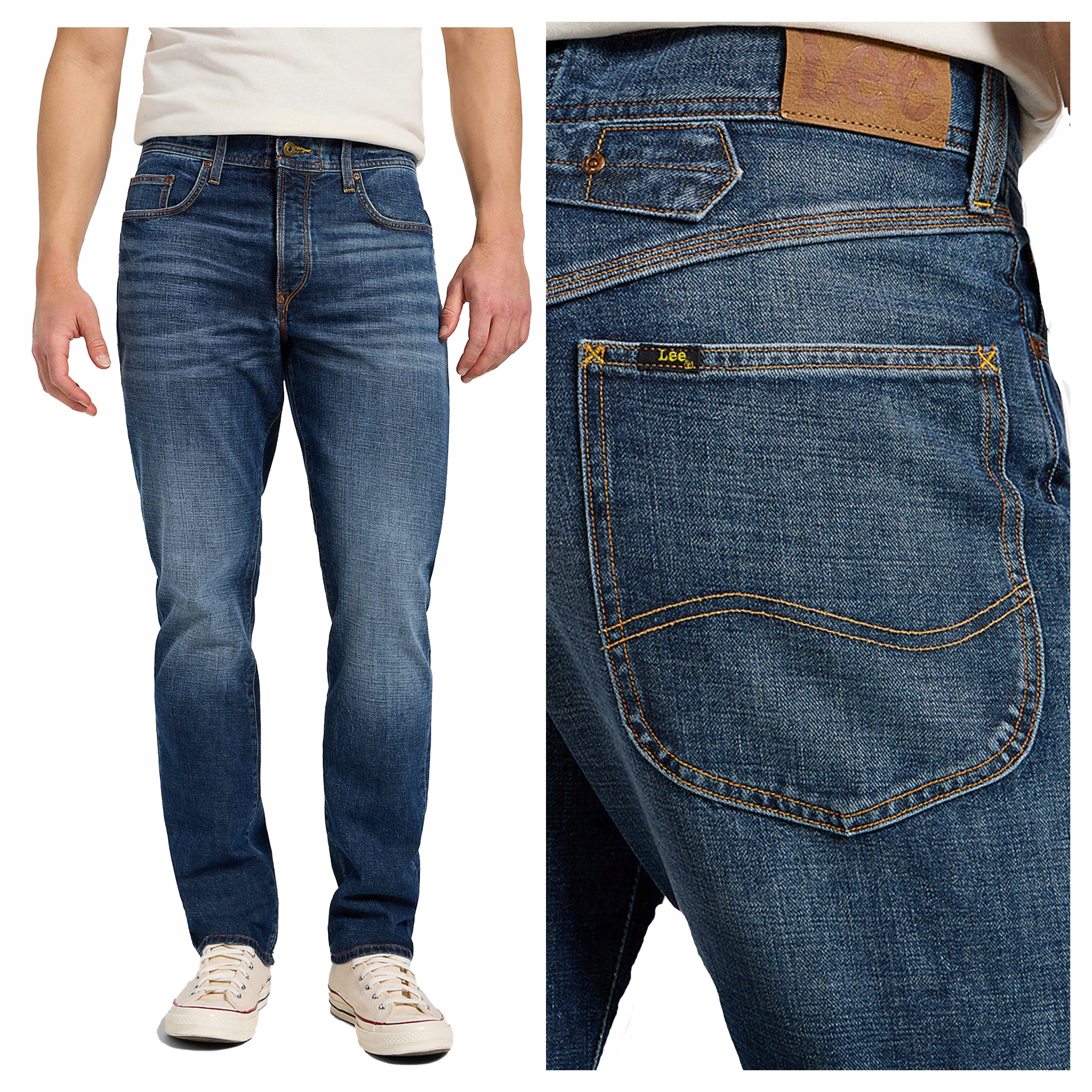 Lee Brooklyn W31 L34 Pánské džínové kalhoty džíny Jednoduché