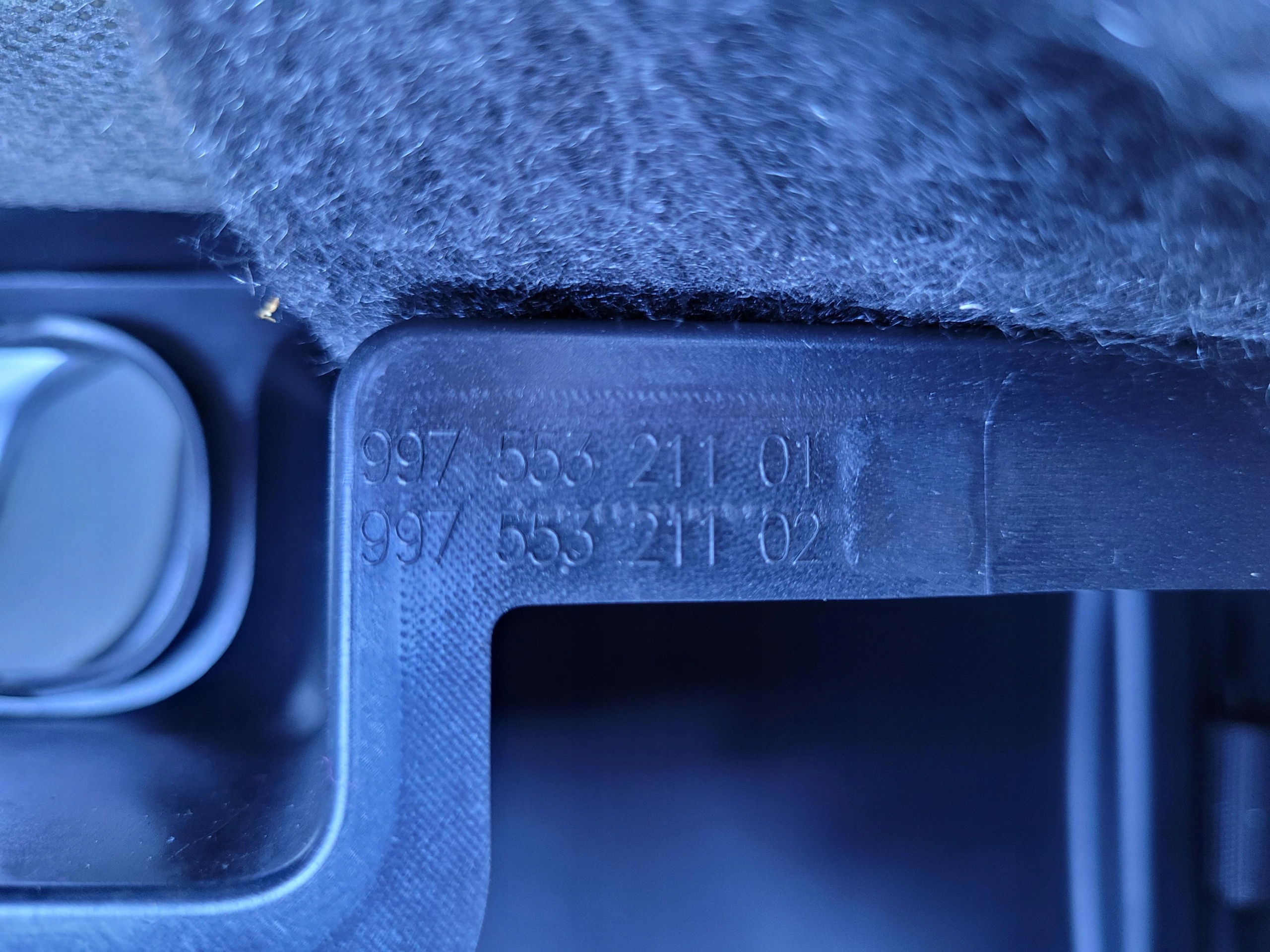 TUNEL central armrest PORSCHE BOXSTER CAYMAN S 987