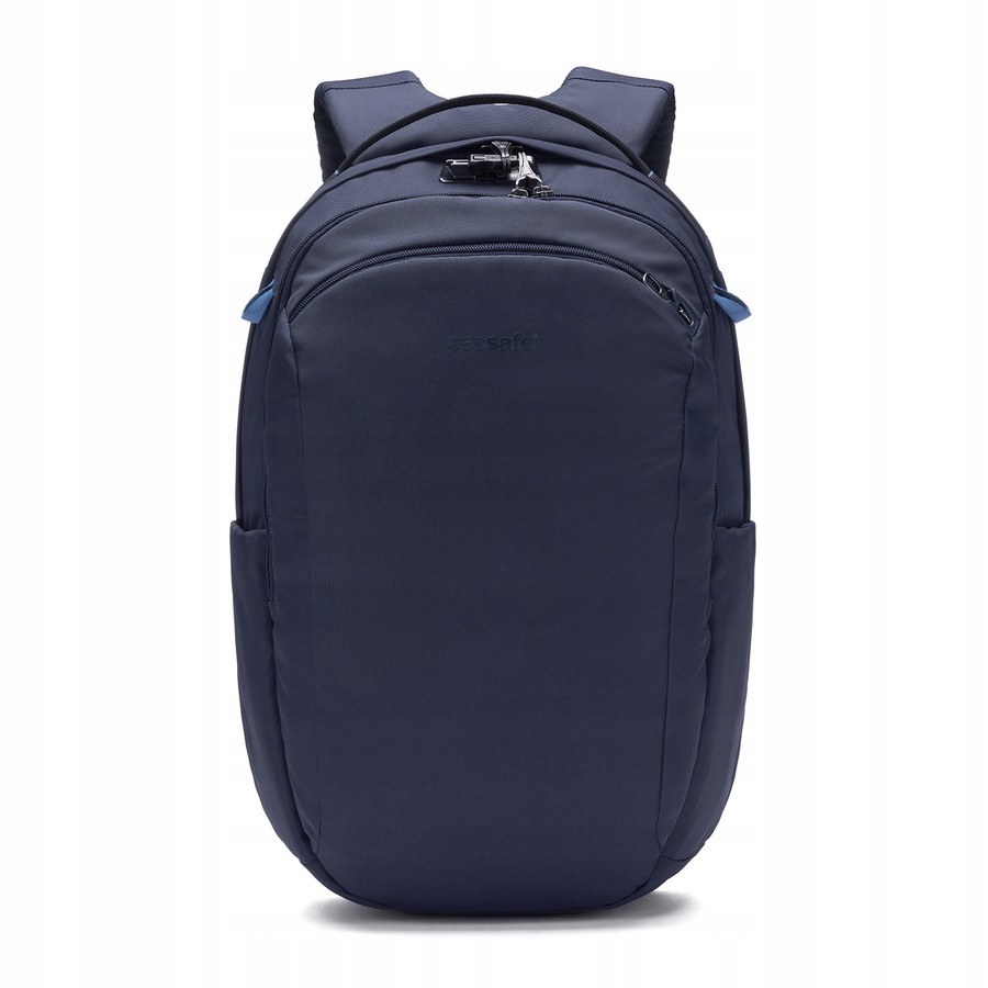 Batoh Pacsafe V 26L Rfid, Tmavě Modrý, Proti Krádeži, Pro Turistický Notebook