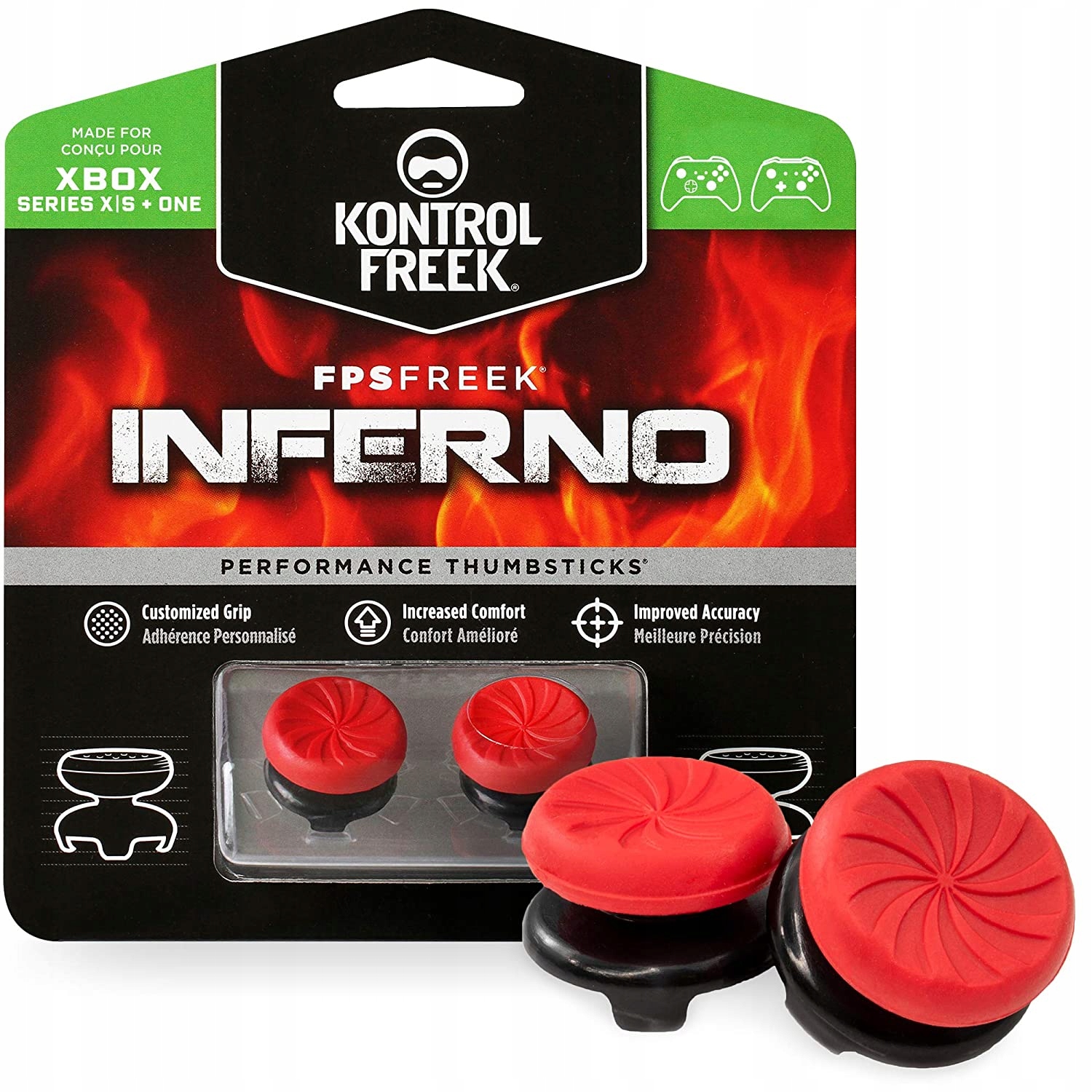 Krytky KontrolFreek Inferno pada Xbox One X S