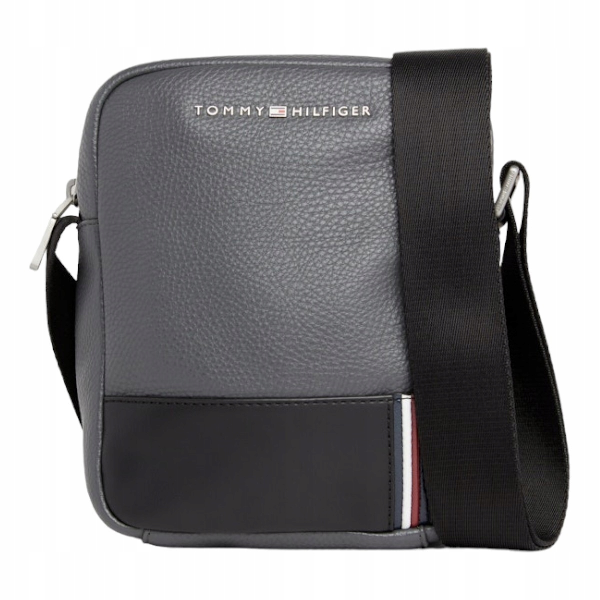 Tommy Hilfiger Taška Kabelka Přes Rameno Th Central Mini Reporter Popelavá