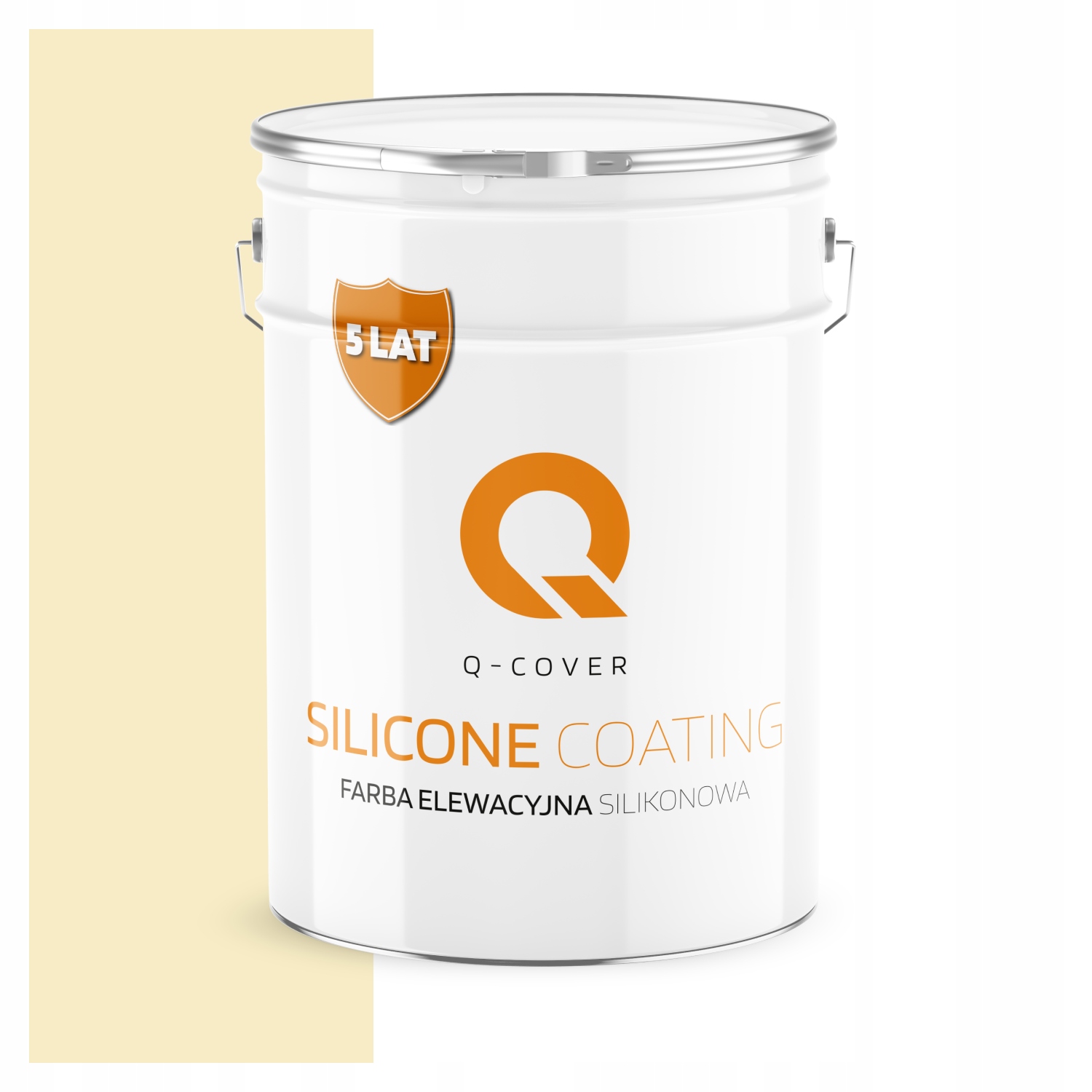 Fasádna Silikónová Fasádna Farba Žltá Svetlá F622 10L