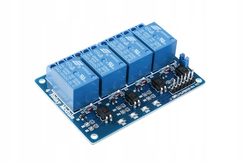 Moduł z 4 przekaźnikami ( z transoptorami) EAN (GTIN) 5905123547935
