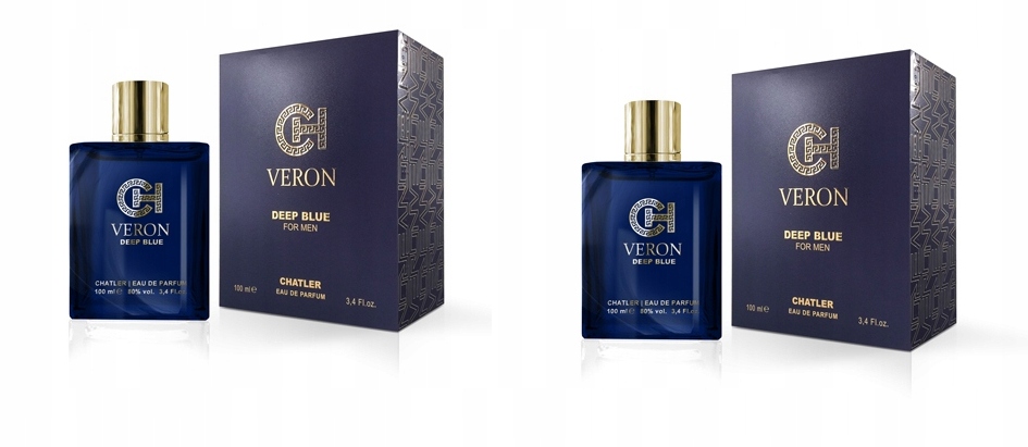 Chatler Veron Deep Blue 2x100 ml pánská parfémovaná voda sada