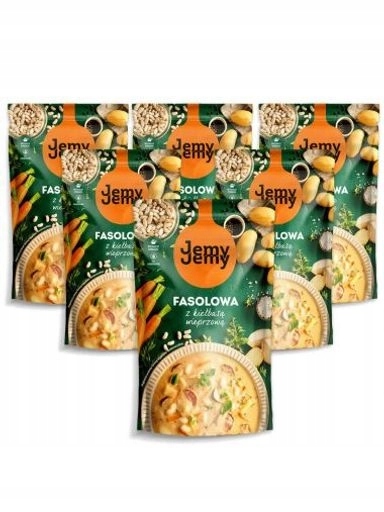 Levně 2x Fazolová polévka s vepřovou klobásou 6x450 g Profi