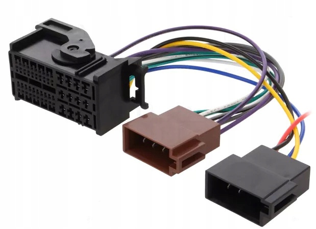 Złącze radiowe ISO Alfa Romeo , Dodge , Fiat , Jeep; PIN: 52