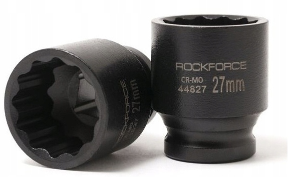 Nasadka udarowa 1/2" 12-kątna 27 mm Rockforce