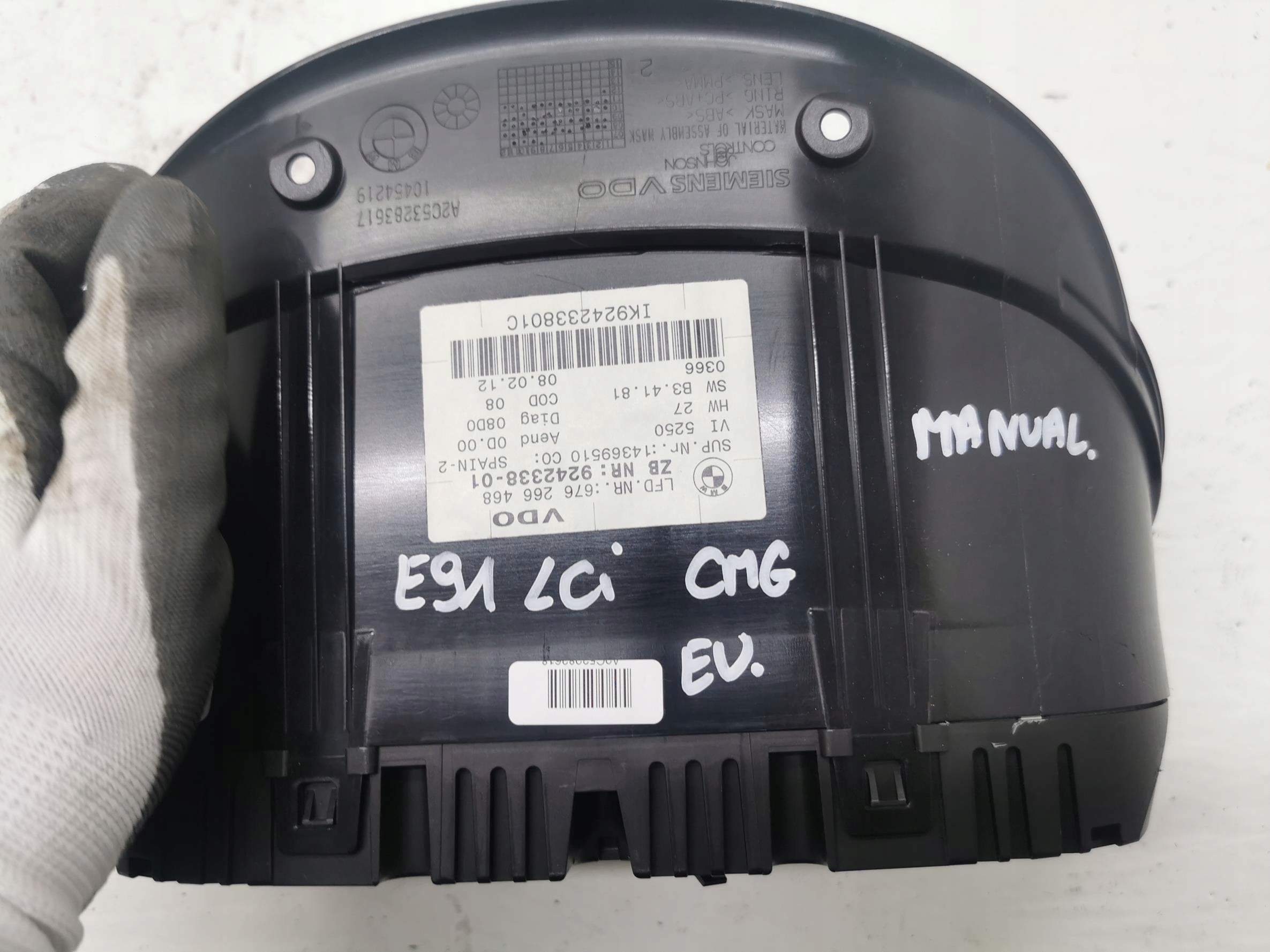 dials dials BMW SERIA 3 E90 E91 2.0B 9242338 EU