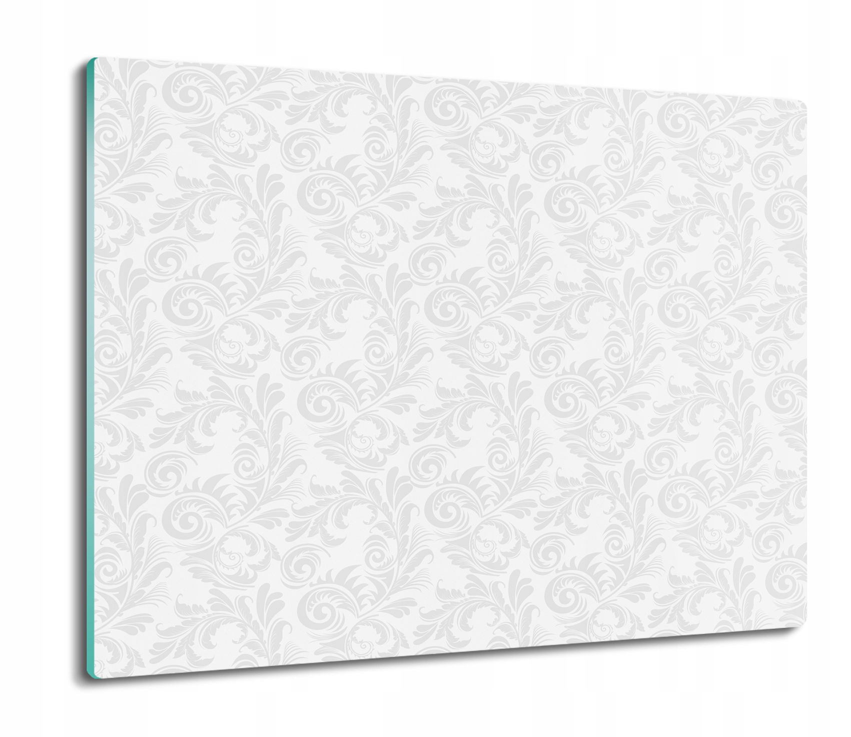 

Ornament barok wzór 60x52 deska na prezent szklana