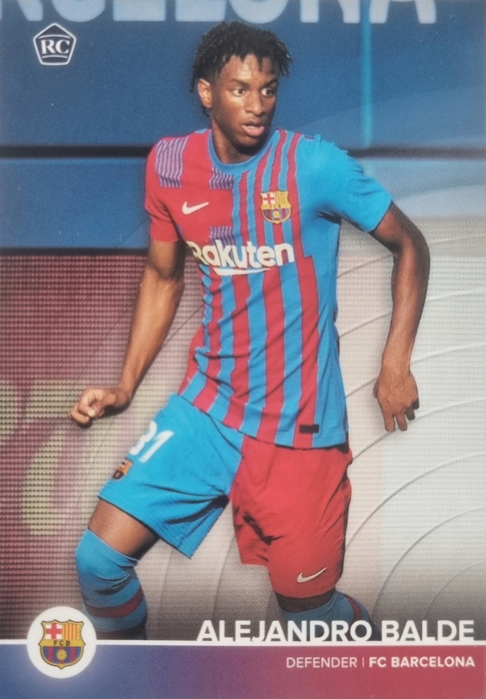 Fc Barcelona Topps 2021/2022 Balde