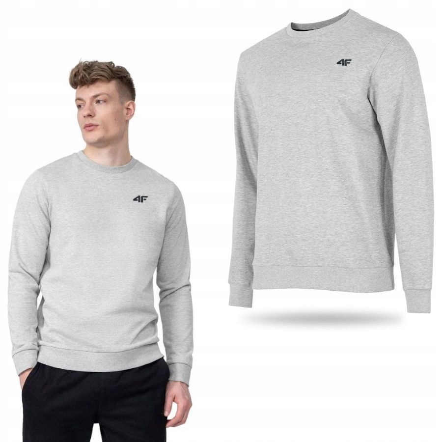 Bluza Męska 4F Dresowa Sportowa Ciepła Na Co Dzień