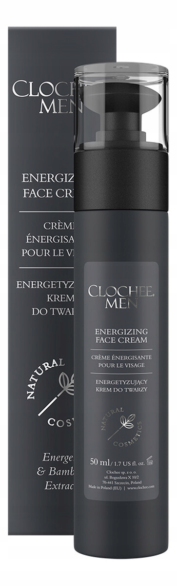 Clochee Men energizující pleťový krém pro muže 50 ml
