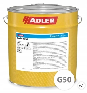 Adler Lakier wodny do drewna Bezbarwny półmat Aqua- Resist G50 5KG