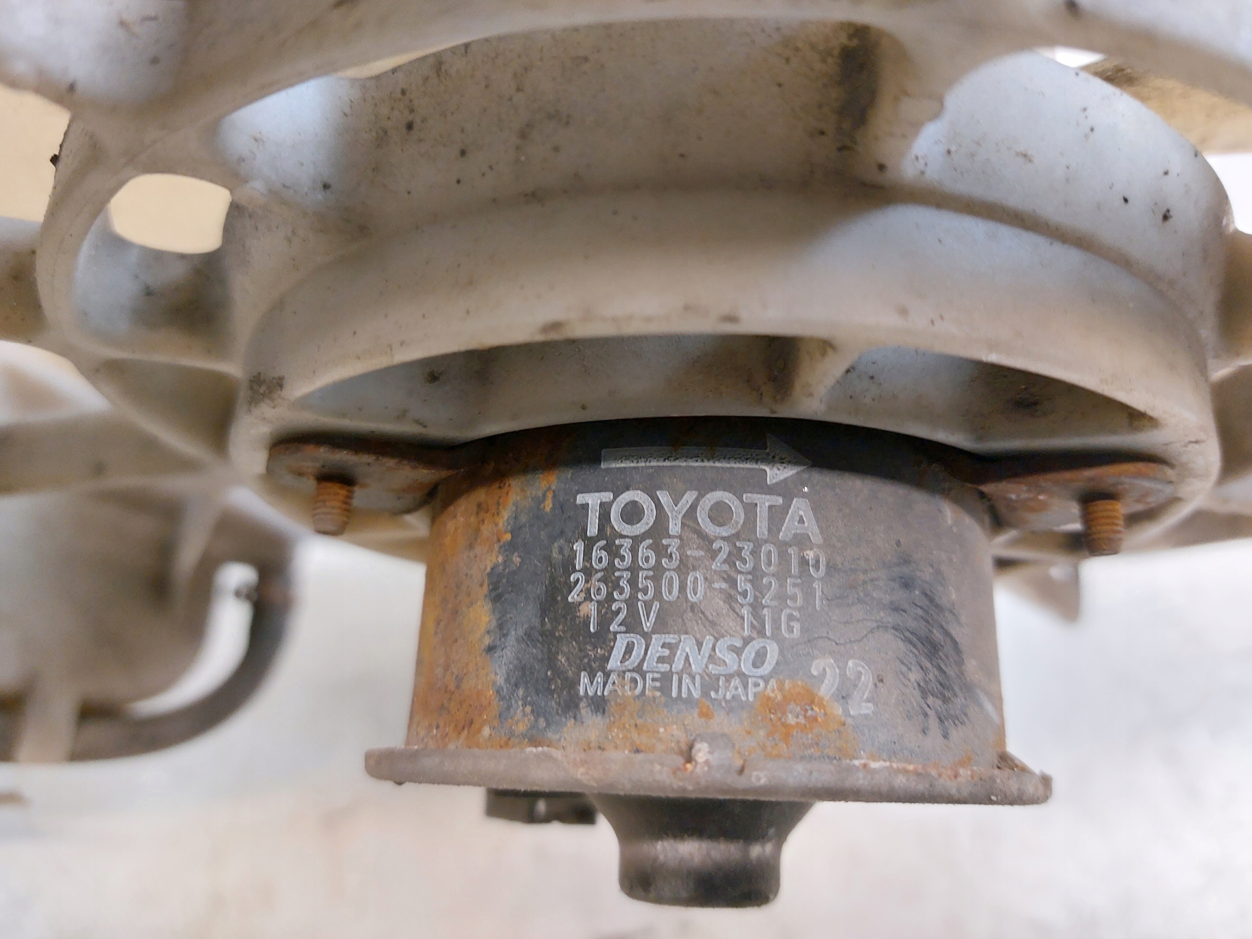 Ventola radiatore TOYOTA YARIS e 1.0