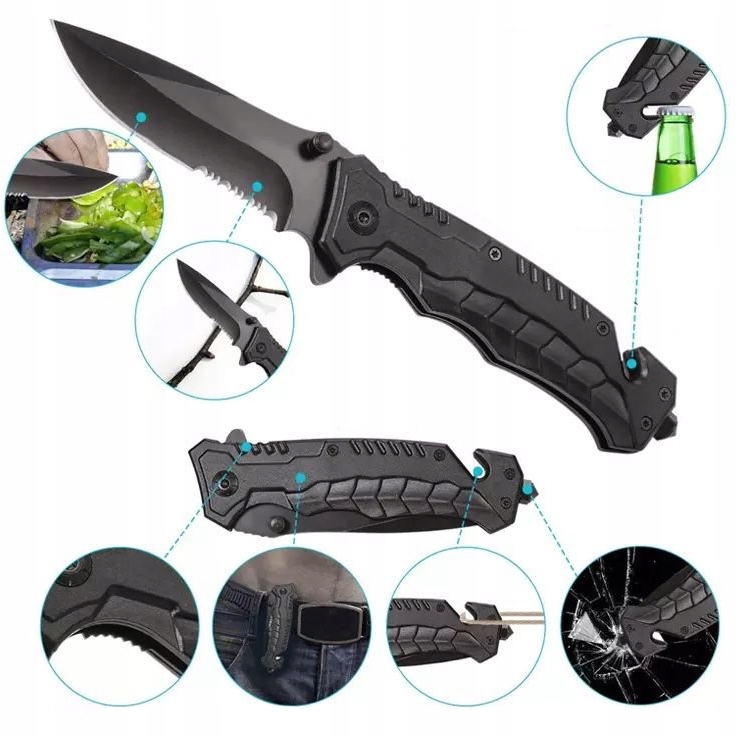 Wojskowy Survivalowy Zestaw Przeżycia Survival Niezbędnik Multitool 32el XL Stan opakowania oryginalne
