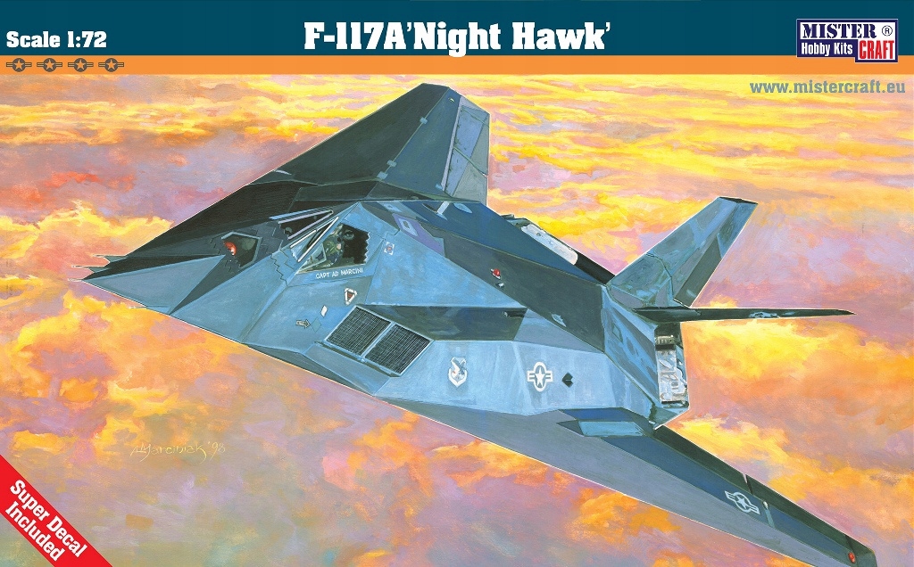 Mistercraft E-05 F-117A Night Hawk 1:72