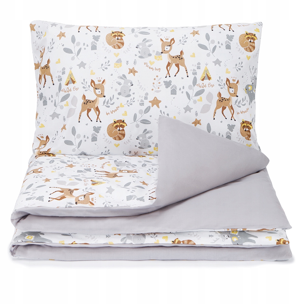 

Babyboom Dwustronna Pościel 2EL. 120x90 Premium