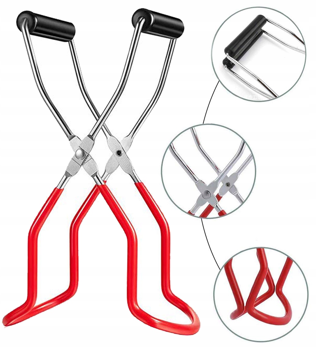 SZCZYPCE KLESZCZE do wyciągania gorących słoików butelek szczypce uchwy Marka Sell